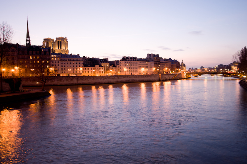 Paris sunset