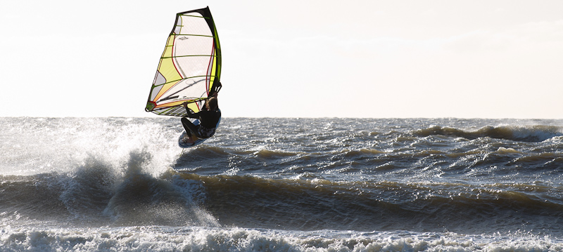 Airborne...